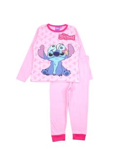 Katoenen pyjama voor meisjes Lilo & Stitch