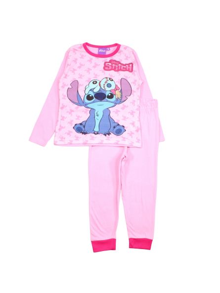 Baumwollpyjama für Mädchen von Lilo & Stitch