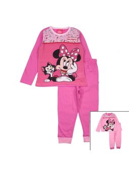 Minnie Girl Cotton Pajamas