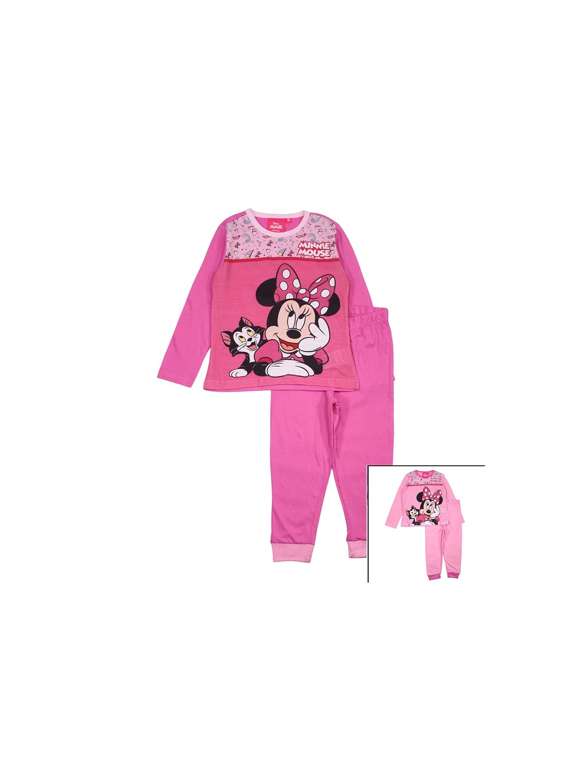 Minnie Girl Cotton Pajamas