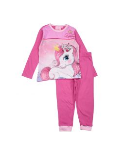 Pijama de niña de algodón Unicornio