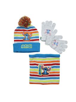 Gorro guantes snood Lilo & Stitch