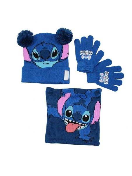 Bonnet gants snood Lilo & Stitch