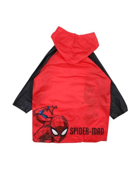 impermeable del hombre araña