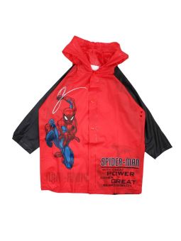 impermeable del hombre araña