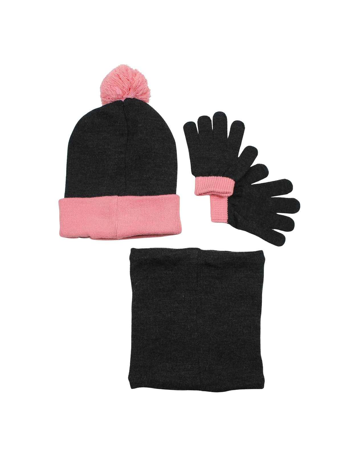 Minnie Snood Handschuhe Mütze