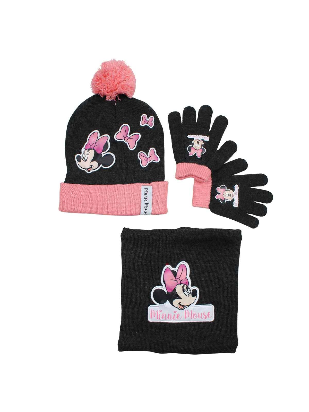 Minnie hat gloves snood