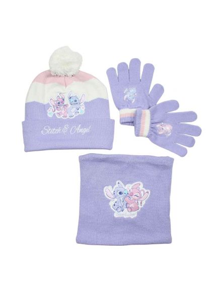 Lilo & Stitch hat gloves snood