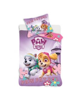 Housse de couette + taie d'oreiller Paw Patrol