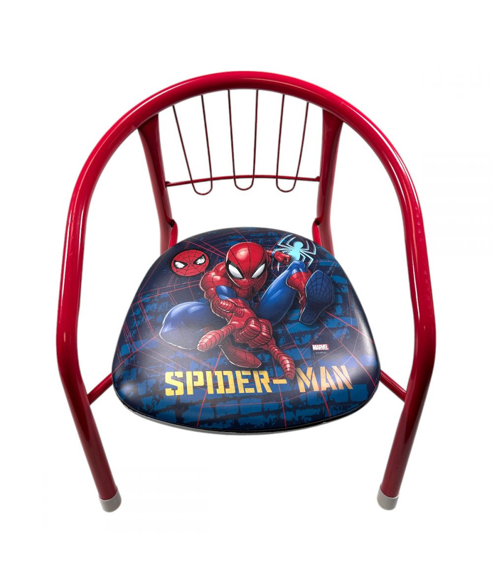 Metalen Spiderman-stoel