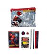 Spiderman pencil case and stationery set