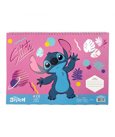 Blocco da disegno con stencil Lilo & Stitch