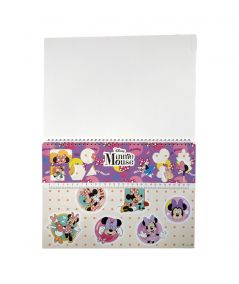 Minnie Drawing Pad with Stencil