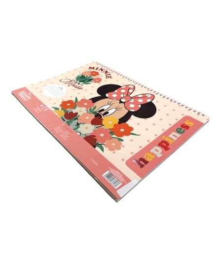 Blocco da disegno con stencil Minnie