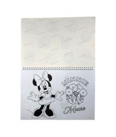 Blocco da disegno con stencil Minnie