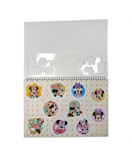 Minnie Drawing Pad with Stencil