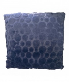 Faux fur cushion with 450g filling 45x45