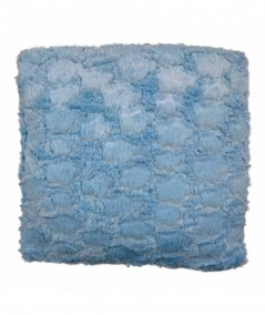 Faux fur cushion with 450g filling 45x45