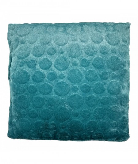 Faux fur cushion with 450g filling 45x45