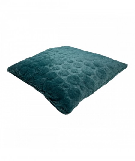 Faux fur cushion with 450g filling 45x45