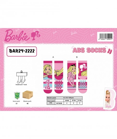 Lot de 2 chaussettes Barbie