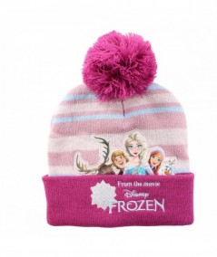 Bonnet avec pompon La Reine des Neiges