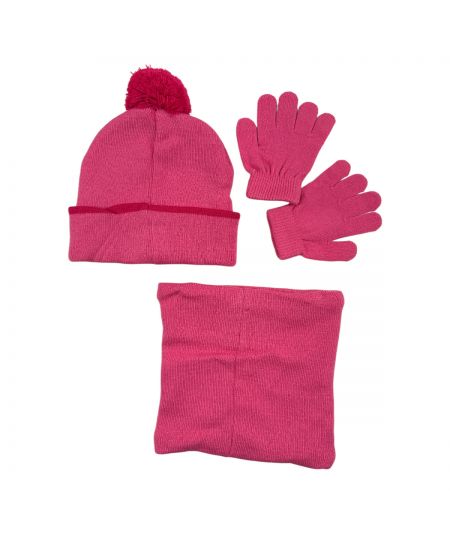 Barbie Girl Snood Gloves Hat