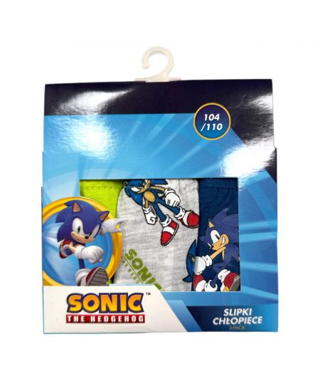 Lot de 3 slips Sonic