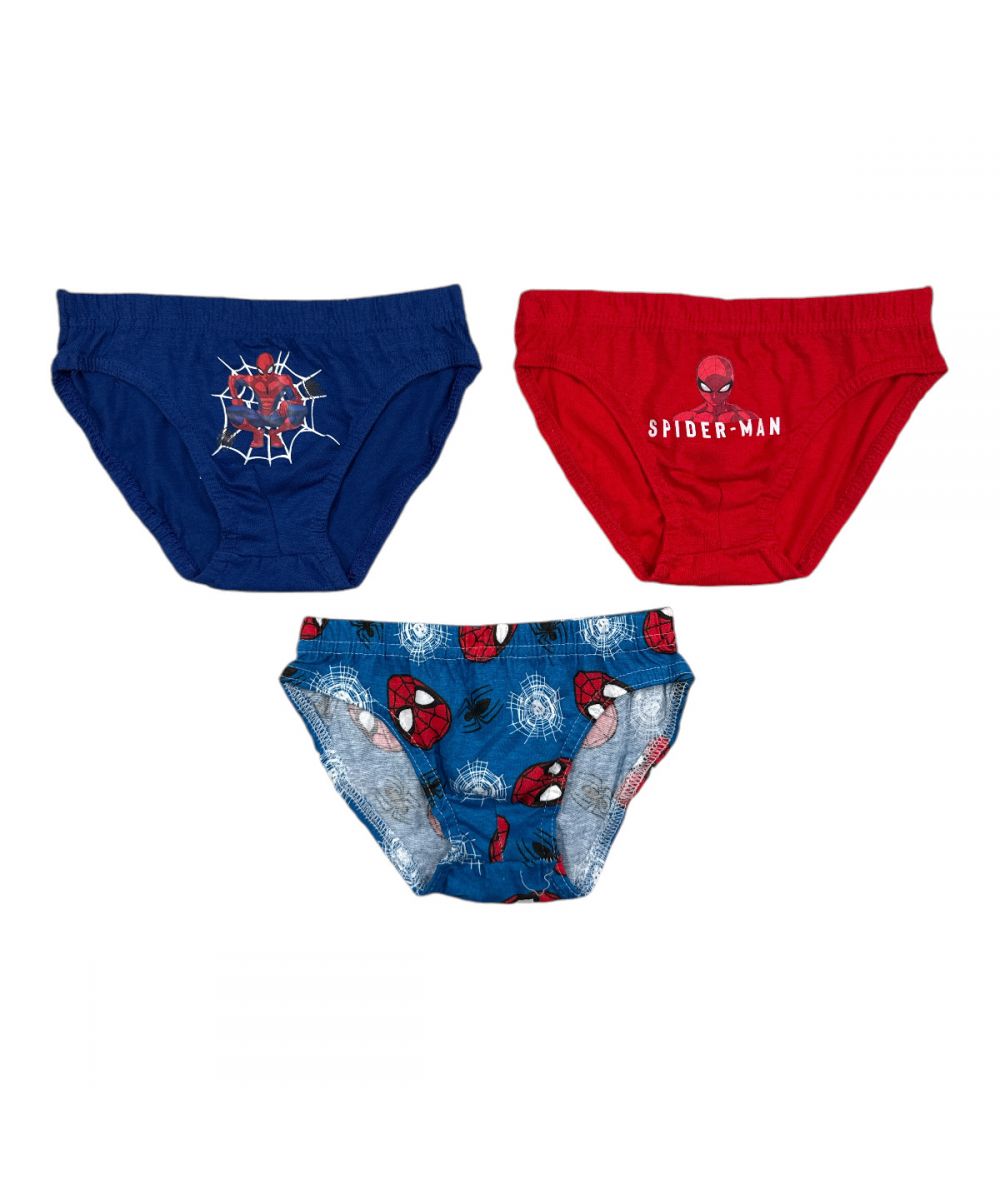 Lot de 3 slips Spiderman