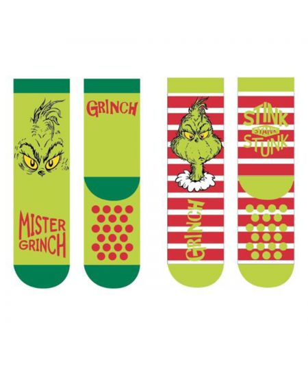 Pack de 2 calcetines El Grinch