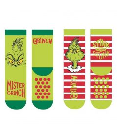 Lot de 2 chaussettes Le Grinch