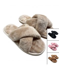 Scott women's furry slippers