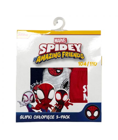 Pack de 3 calzoncillos Spiderman