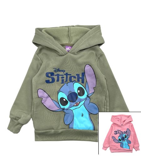 Felpa con cappuccio da bambina Lilo & Stitch