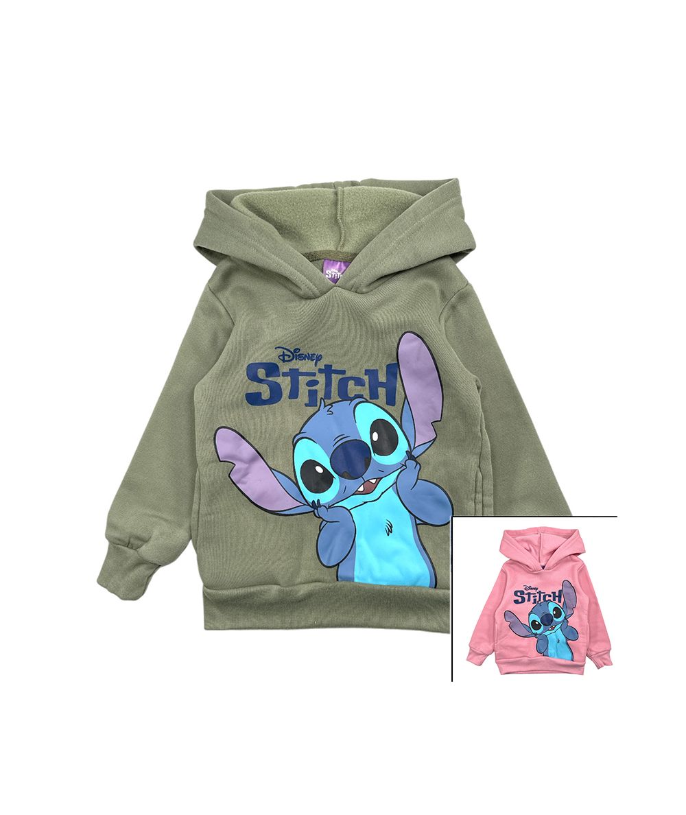 Felpa con cappuccio da bambina Lilo & Stitch