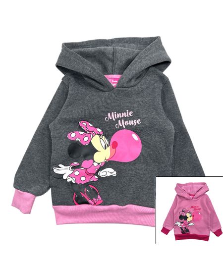 Sudadera con capucha Minnie para niña