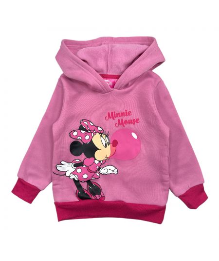 Felpa con cappuccio Minnie da bambina