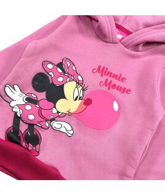 Sudadera con capucha Minnie para niña