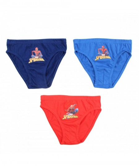 Lot de 3 slips spiderman