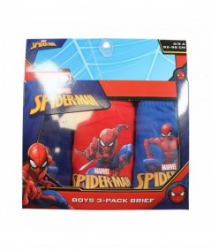 Lot de 3 slips spiderman