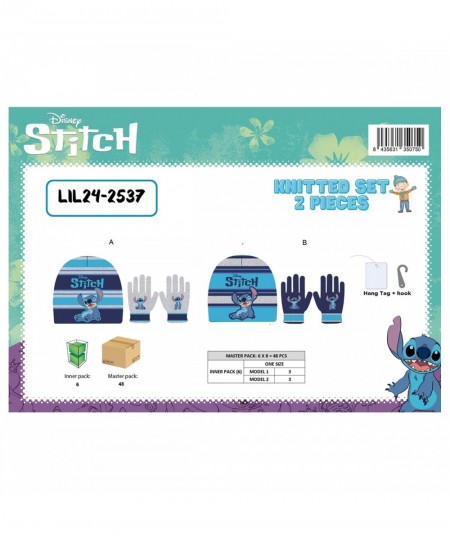 Bonnet Gants Snood GarÃ§on Lilo & Stitch