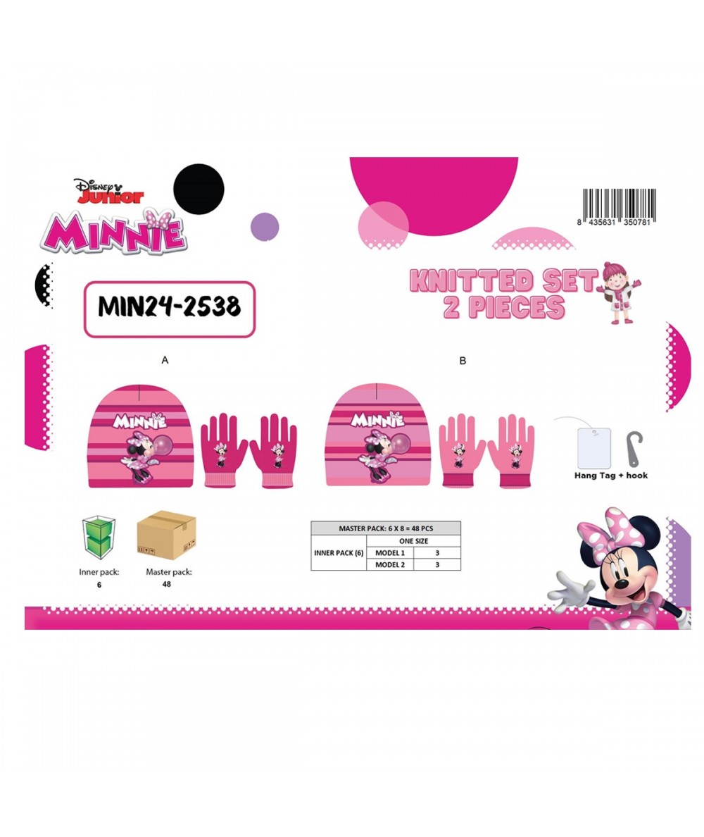 Bonnet Gants Fille Minnie