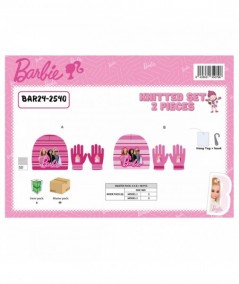 Bonnet Gants Fille Barbie