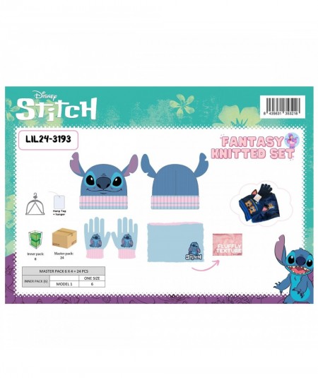 Bonnet Gants Snood Fille Lilo & Stitch