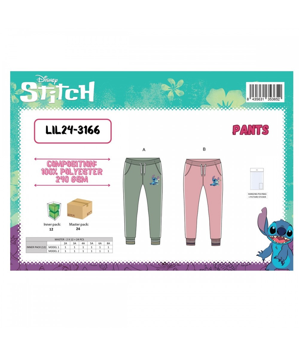 Pantalon de jogging Fille Lilo & Stitch