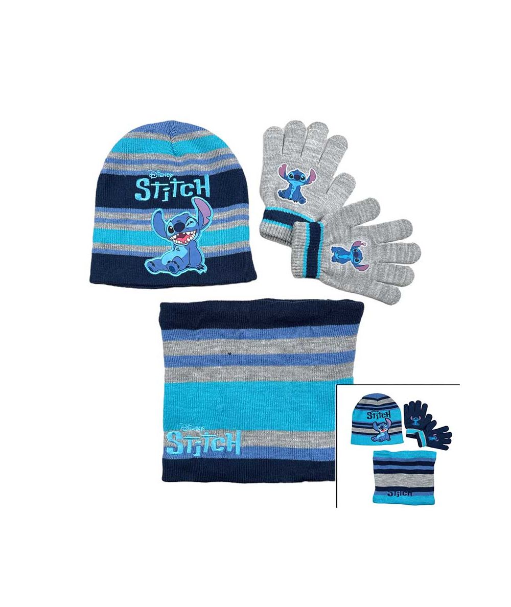 Bonnet Gants Snood Garcon Lilo & Stitch