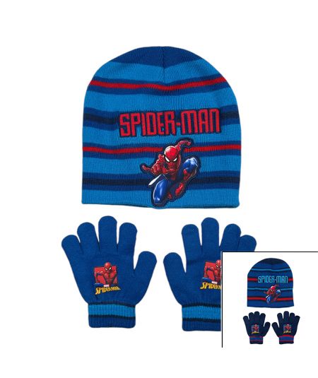 Cappello Guanti Ragazzo Spiderman