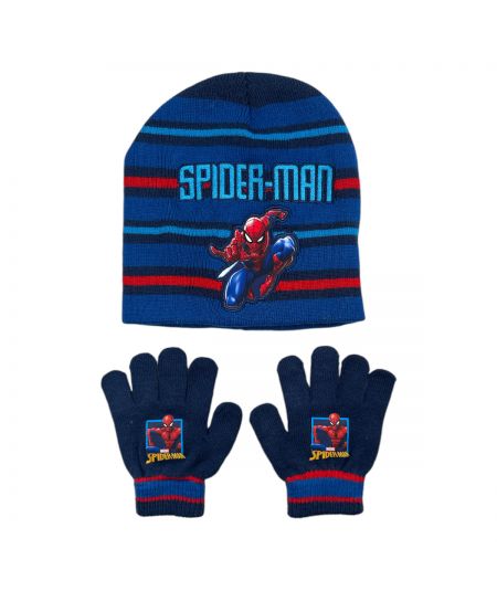 Spiderman Boy Hat Gloves