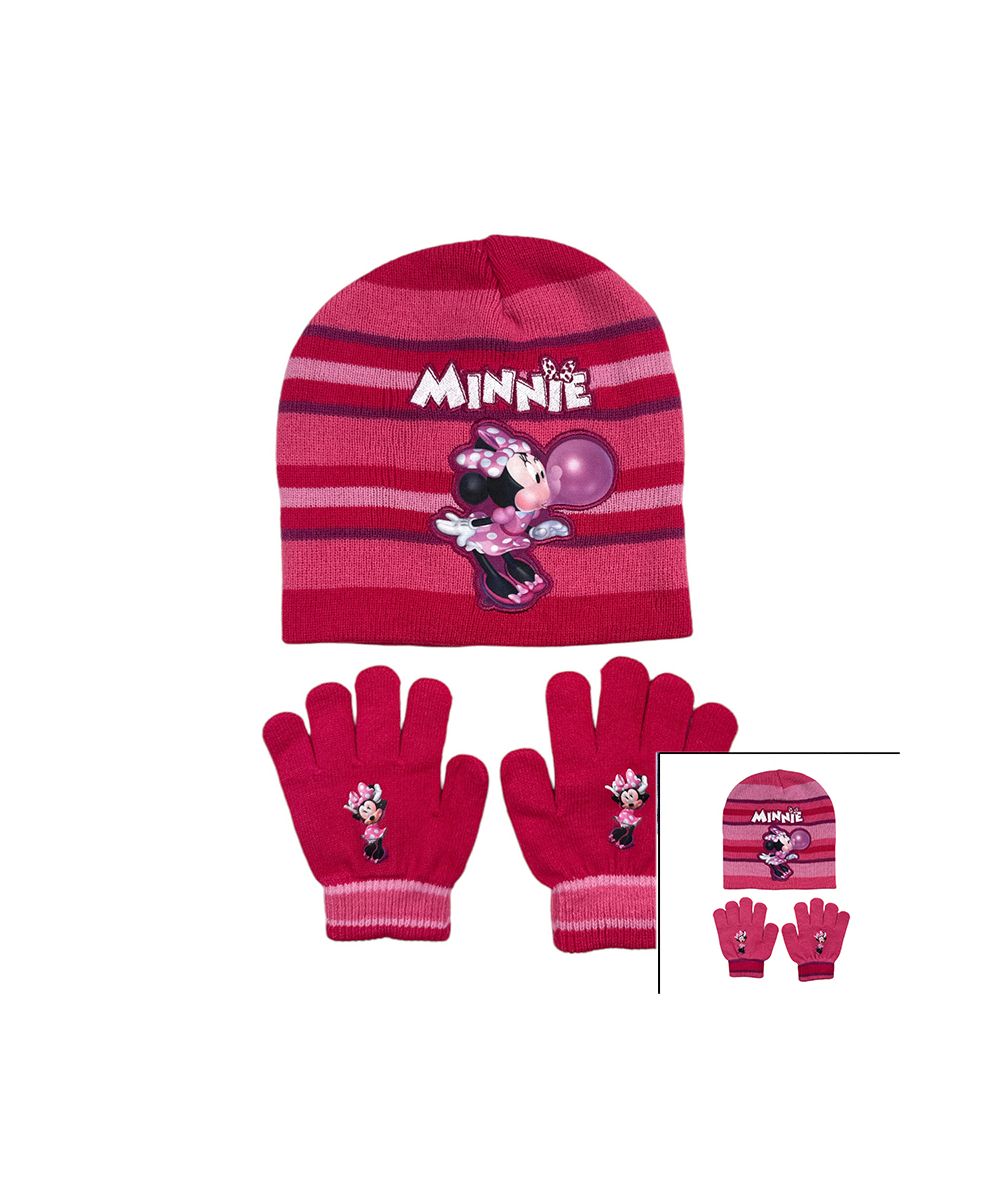 Bonnet Gants Fille Minnie