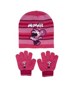 Gorro Minnie Niña Guantes